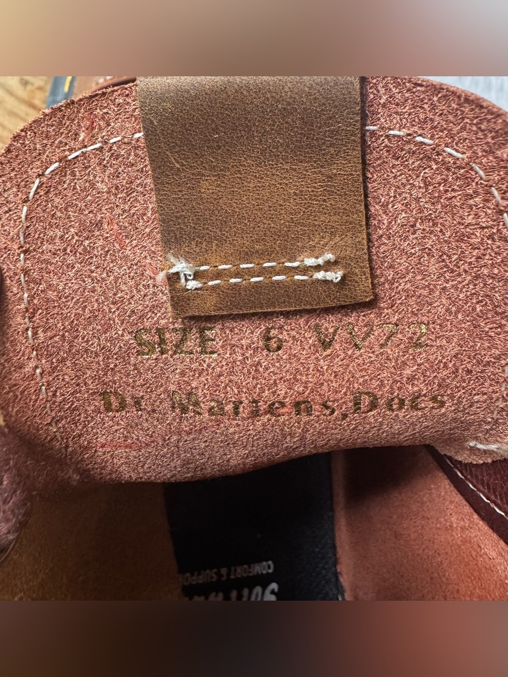 Dr. Martens Made in England Dead Stock 1460 8-eye boots —one of a kind Us 8 - Picture 2 of 12